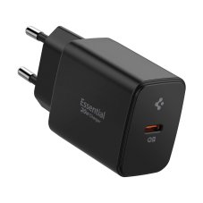 Nabíjačka do siete Spigen Essential Ee201Eu 1-Port Network Charger 20W Black