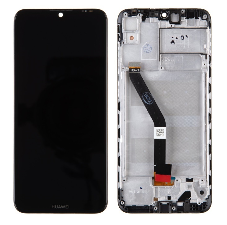 LCD displej + dotykové sklo Huawei Y6s, Honor 8A, Honor Play 8A, Honor 8A Pro s rámom