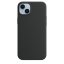 iPhone 14 Plus Silicone Case s MagSafe - Midnight design (čierny)