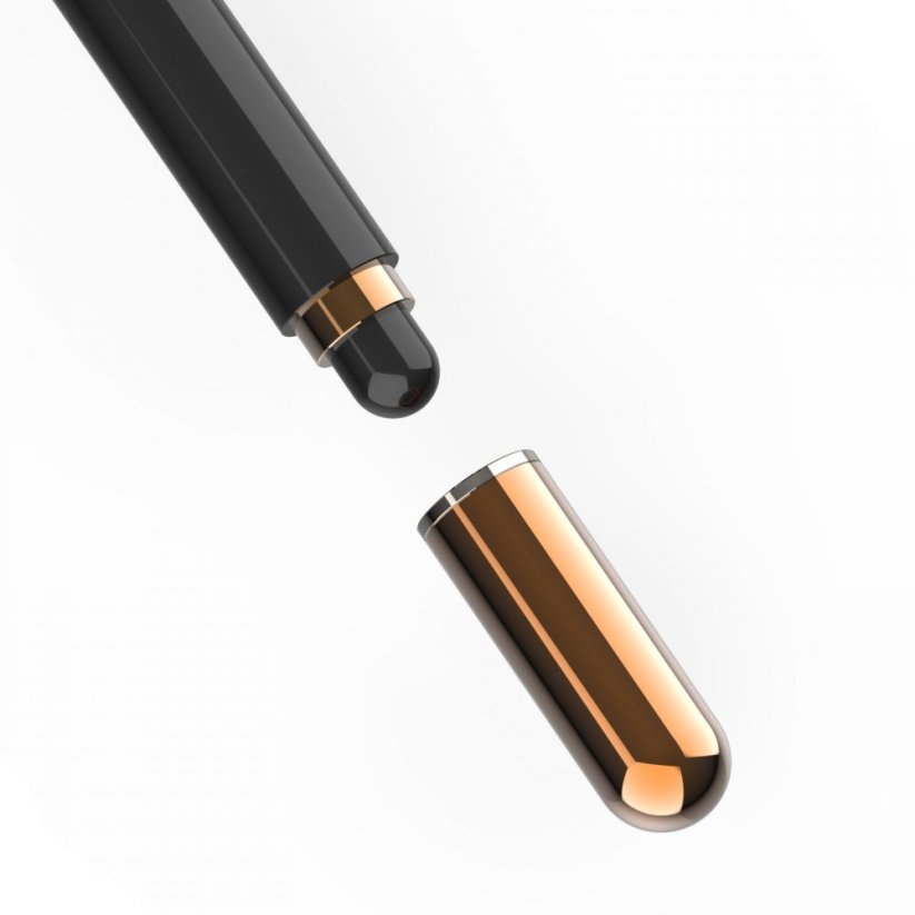 Kapacitné pero Tech-Protect Charm Stylus Pen Black/Gold