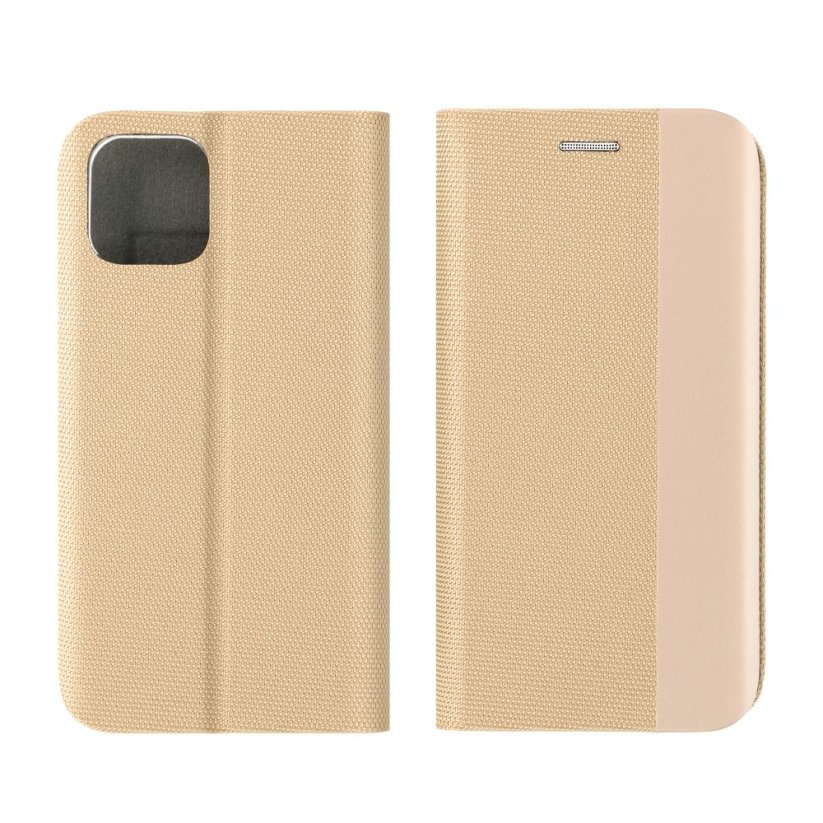 Kryt Sensitive Book  Samsung Galaxy S23 FE Gold