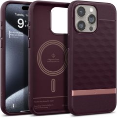Kryt Caseology Parallax Mag Magsafe iPhone 15 Pro Burgundy