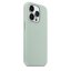 iPhone 14 Pro Max Silicone Case s MagSafe - Succulent design (zelený)