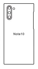 Hidrogél - hátsó védőfólia - Samsung Galaxy Note 10