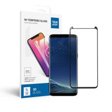Ochranné tvrdené sklo to Samsung Galaxy S8 (Full Glue / Case Friendly) Blue Star 5D Black