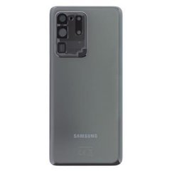 Samsung Galaxy S20 Ultra - Zadný kryt so sklíčkom kamery - Cosmic Grey  (náhradný diel)