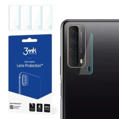 4x Hybridné ohybné ochranné sklo zadnej kamery - Huawei P Smart 2021