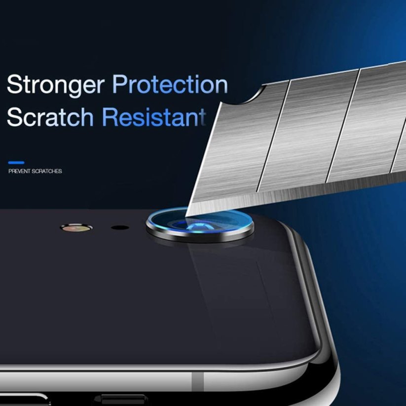 2PACK - ESR Prémiové ochranné tvrdené sklo zadnej kamery pre Apple iPhone XR