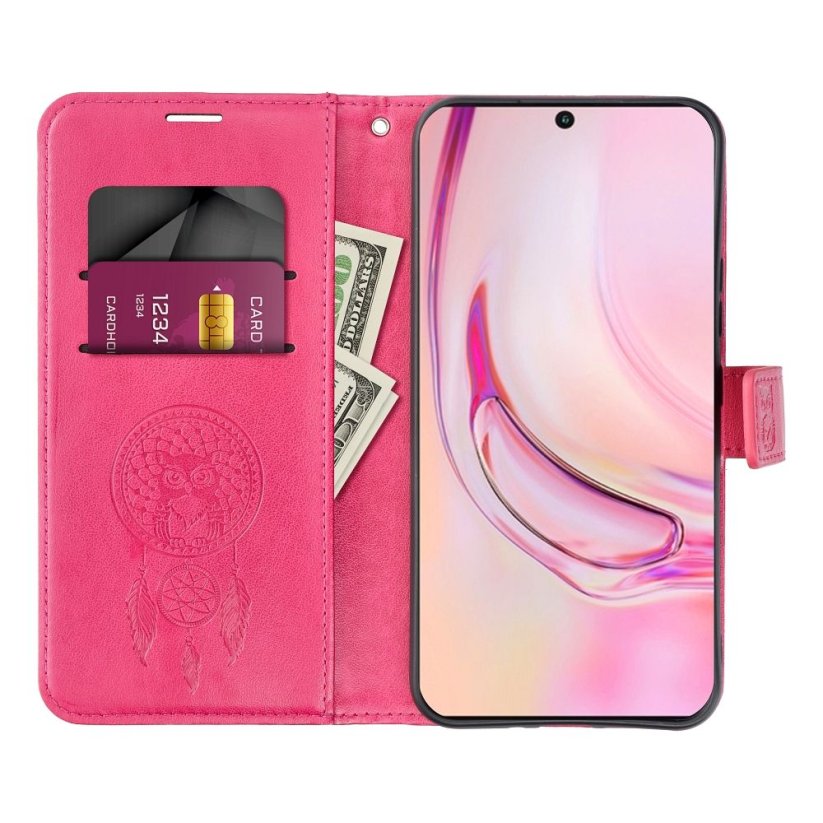 Kryt Mezzo Book Case Samsung Galaxy A34 5G lapač snov Magenta