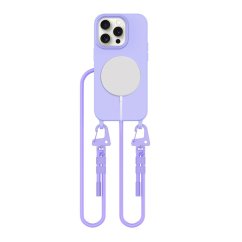 Kryt Tech-Protect Magnecklace Magsafe iPhone 14 Pro Lavender