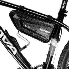 Kryt Wildman Traveling Bag Under The Frame With Zipper E4 1,5L ( 4"- 7" ) Black