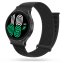 Remienok Tech-Protect Nylon Samsung Galaxy Watch 4 / 5 / 5 Pro / 6 / 7 / FE Black