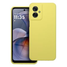 Kryt Case Motorola Moto G55 5G Silicone 2mm (Camera Protection) Yellow