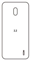 Hydrogel - zadná ochranná fólia - Nokia 2.2 Hydrogel - zadná ochranná fólia - Nokia 2.2
