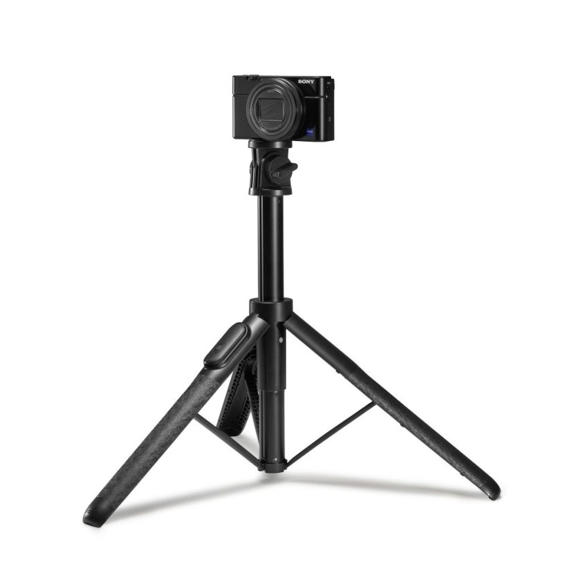 Selfie tyč Spigen S560W Bluetooth Selfie Stick Long Tripod Black