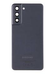 Samsung Galaxy S21 FE 5G - zadný kryt bez sklíčka kamery - Grey  (náhradný diel)