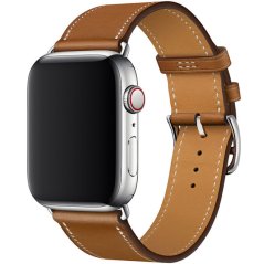 Kožený remienok pre Apple Watch (42/44/45mm) Brown