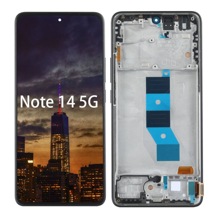LCD kijelző kerettel Xiaomi Redmi Note 14 5G
