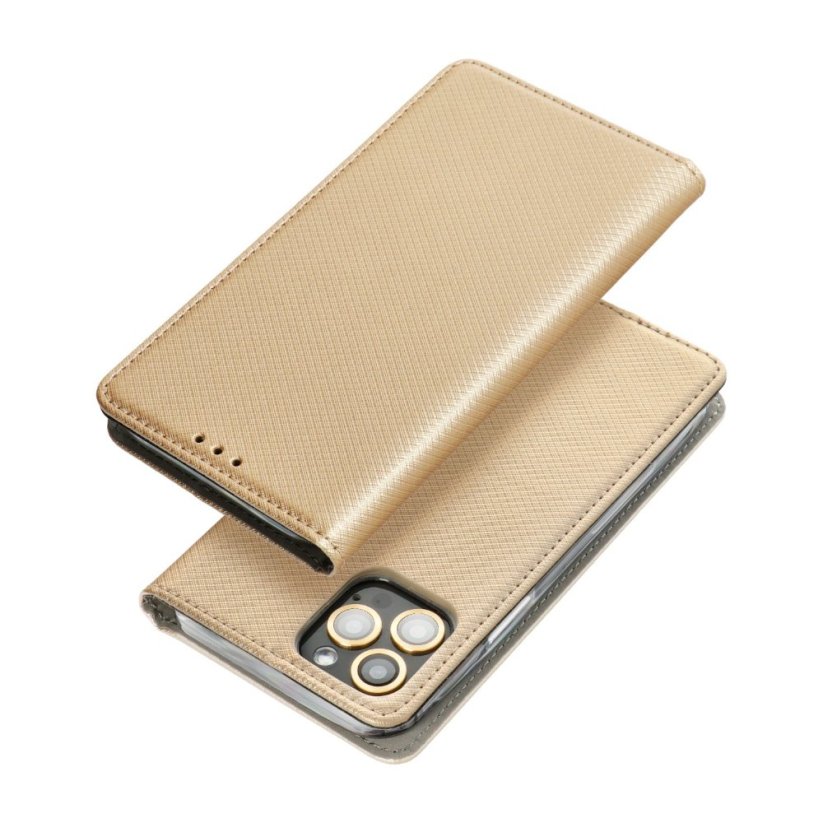 Smart Case book   Samsung Galaxy M53 5G  zlatý