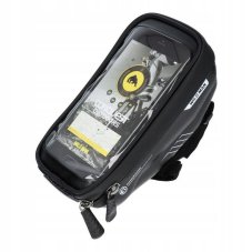 Držiak na bicykel Wildman Traveling Bag Bike Handlebars With Zipper 1L (4 "- 7") E1 Black Držiak na bicykel Wildman Traveling Bag Bike Handlebars With Zipper 1L (4 "- 7") E1 Black