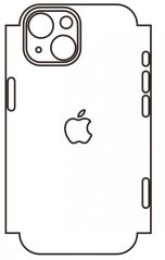 Hydrogel - zadná ochranná fólia - iPhone 15