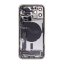 Apple iPhone 12 Pro - Zadný housing s predinštalovanými dielmi (Silver)