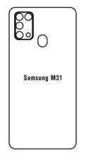 Hydrogel - zadná ochranná fólia -Samsung Galaxy M31 Hydrogel - zadná ochranná fólia -Samsung Galaxy M31
