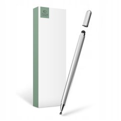 Kapacitné pero Tech-Protect Magnet Stylus Pen Silver