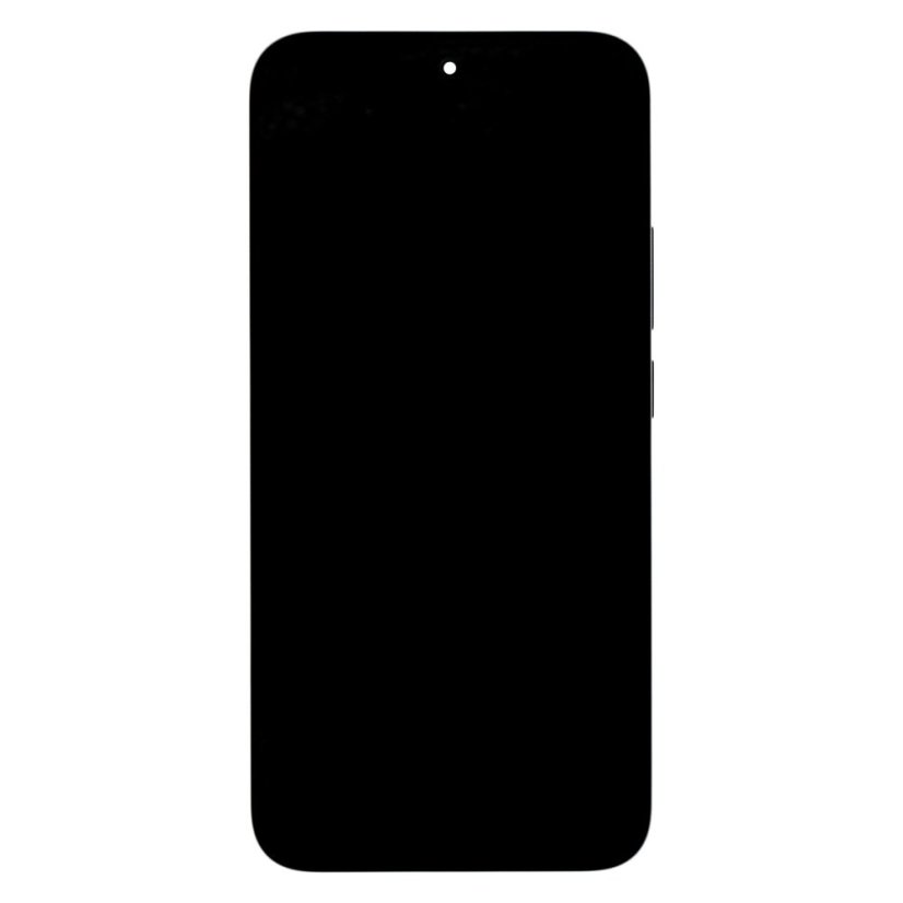 Kijelző kerettel Xiaomi 15T Black (Service Pack - eredeti pótalkatrész)