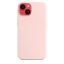 iPhone 14 Plus Silicone Case s MagSafe - Chalk Pink design (ružový)