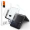 2ks v balení, set ochranných skiel Spigen Glass Fc ”Ez Fit” + Hinge Film 2-Pack Samsung Galaxy Z Flip 4 Black