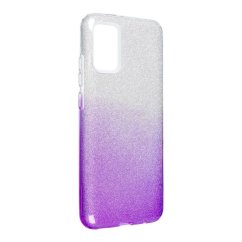 Forcell SHINING Case  Samsung Galaxy A02S priesvitný/fialový