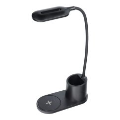 Bezdrôtová nabíjačka Led Desk Lamp With Wireless Charger 10W Ht-513 Black