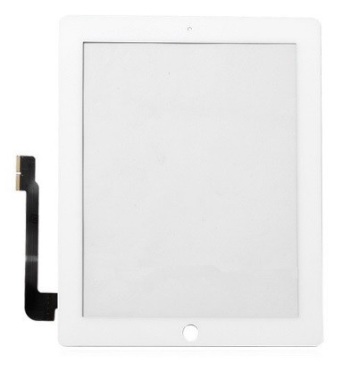 Apple iPad 3/iPad 4 - dotyková plocha, sklo (digitizér) originál - biela
