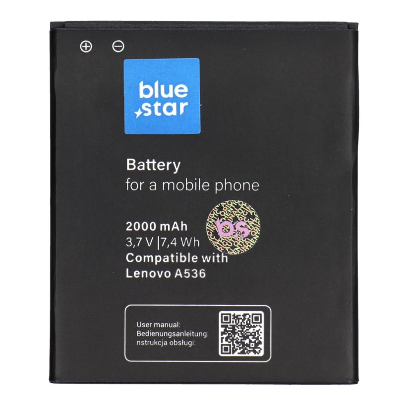 Batéria Blue Star Premium Battery Lenovo A536 2000 mAh