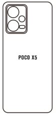 Hidrogél - hátsó védőfólia - Xiaomi Poco X5 5G