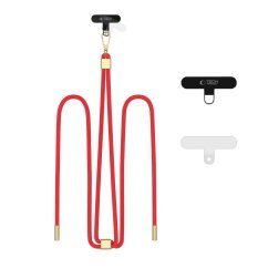 Kryt Tech-Protect C2S Rope Crossbody Strap Red/Gold