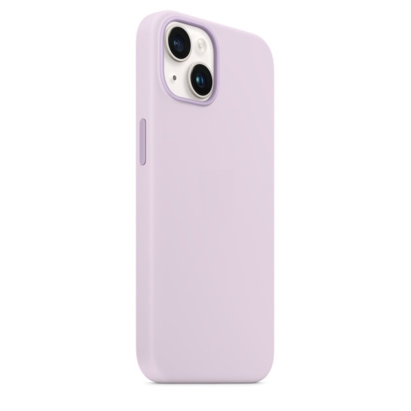 iPhone 14 Silicone Case s MagSafe - Lilac design (fialový)