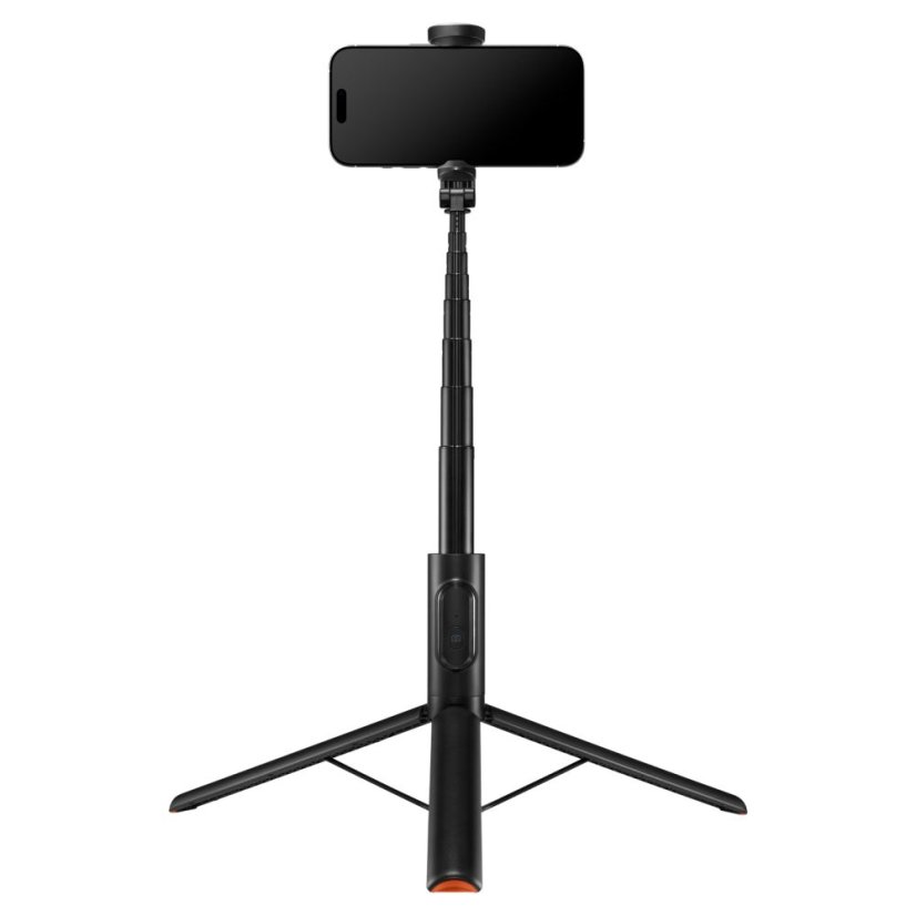 Selfie tyč Spigen S541W Bluetooth Selfie Stick Tripod Black