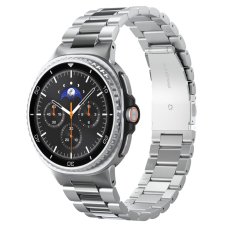 Řemínek Spigen Modern Fit Band Samsung Galaxy Watch 8 / Classic (40 / 44 / 46 mm) stříbrný