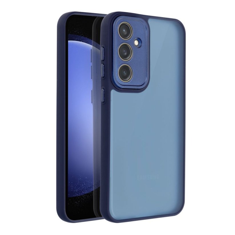 Kryt Ochranné sklo Variete Case Samsung Galaxy A34 5G Navy Blue