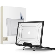 Obal Tech-Protect Smartshell Pro Macbook Air 13 M2 / M3 / M4 / 2023-2025 černý/čirý
