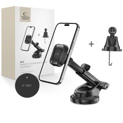 Držiak do auta Tech-Protect N59 Magnetic Dashboard & Vent Car Mount Black