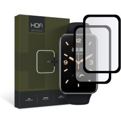 Ochranné sklo Hydbridné Sklo Hofi Hybrid Pro+ 2-Pack Xiaomi Smart Band 7 Pro Black