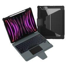 Nillkin Bumper Link Keyboard Case tok (háttérvilágításos verzió) iPad Pro 12.9 2020/2021/2022/ Air 13 2024/2025 Black