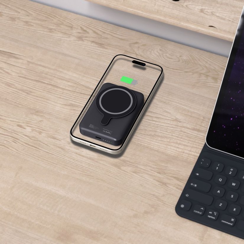 Externá Akkumulátor Tech-Protect Pb11 Lifemag Magsafe Power Bank 10000Mah Black