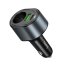 Nabíjačka auta Car Charger Hoco USB A + USB C + Cigarette Lighter Pd Qc3.0 3A 35W Z56 Black