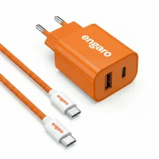 engaroPower gyorstöltő 2 méteres fonott USB-C kábellel