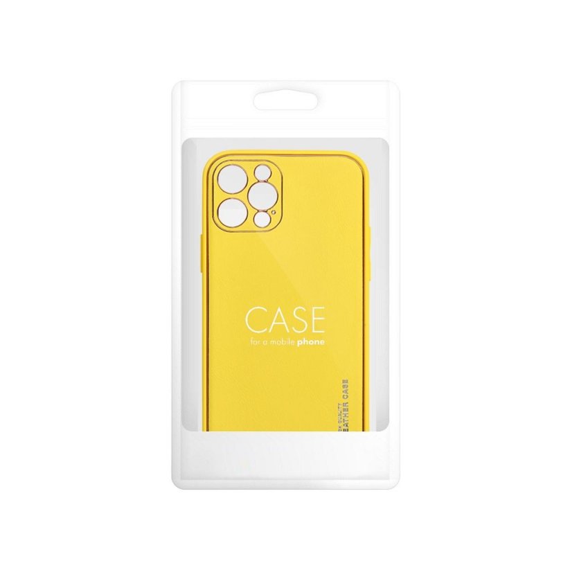 Kryt Leather Case Samsung Galaxy A13 5G / A04S Yellow