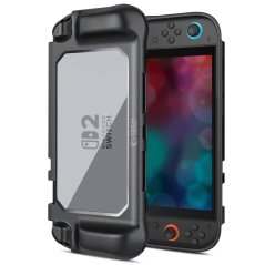 Kryt Tech-Protect Magmat Nintendo Switch 2 Black/Clear Kryt Tech-Protect Magmat Nintendo Switch 2 Black/Clear